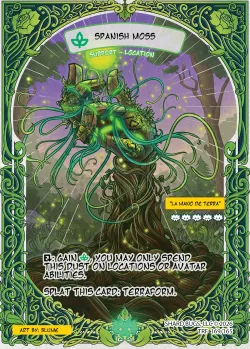 Spanish Moss (Alt Art) — Terraform #169/165 · Shard Bugs