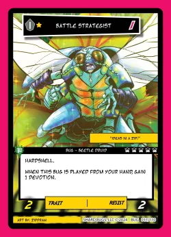 Battle Strategist — The Bug-inning: 1st Edition #017/110 · Shard Bugs
