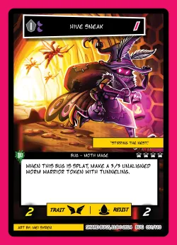 Hive Sneak — The Bug-inning: 1st Edition #031/110 · Shard Bugs