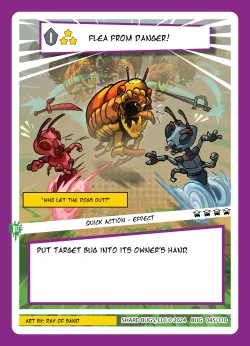 Flea From Danger! — The Bug-inning: 1st Edition #045/110 · Shard Bugs