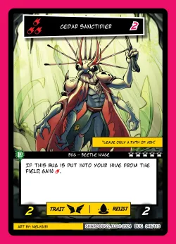 Cedar Sanctifier — The Bug-inning: 1st Edition #046/110 · Shard Bugs