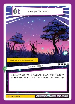 Twilight's Charm — The Bug-inning: 1st Edition #048/110 · Shard Bugs
