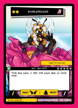Bumblespeaker — The Bug-inning: 1st Edition #050/110 · Shard Bugs