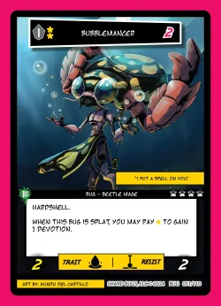 Bubblemancer — The Bug-inning: 1st Edition #051/110 · Shard Bugs