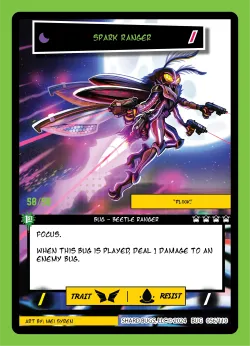 Spark Ranger (Serialized) — The Bug-inning: 1st Edition #056/110 · Shard Bugs