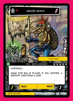 Grease Weevil — The Bug-inning: 1st Edition #059/110 · Shard Bugs