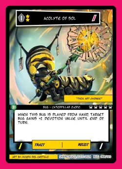Acolyte of Sol — The Bug-inning: 1st Edition #068/110 · Shard Bugs