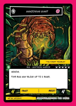 Amazonian Giant — The Bug-inning: 1st Edition #069/110 · Shard Bugs