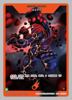 Mars (Alt Art) 「TBI1E·111/110」「EN」 (Alternate Art)