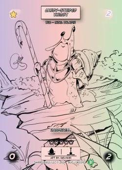 Candy-Striped Knight — The Bug-inning: 1st Edition #SK3/03 · Shard Bugs