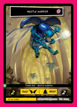 Beetle Warrior — The Bug-inning: 1st Edition #T02/03 · Shard Bugs