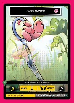 Worm Warrior — The Bug-inning: 1st Edition #T03/03 · Shard Bugs
