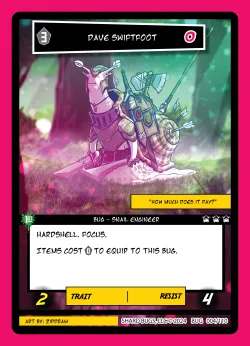 Dave Swiftfoot — The Bug-inning: Standard Edition #004/110 · Shard Bugs