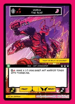 Mabua the Scar — The Bug-inning: Standard Edition #024/110 · Shard Bugs
