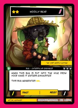 Woolly Bear — The Bug-inning: Standard Edition #042/110 · Shard Bugs
