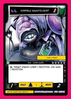 Horrible Hematologist — The Bug-inning: Standard Edition #055/110 · Shard Bugs