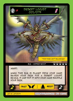 Desert Locust (Serialized) — The Bug-inning: Standard Edition #061/111 · Shard Bugs