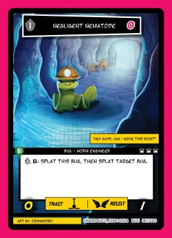 Negligent Nematode — The Bug-inning: Standard Edition #067/110 · Shard Bugs