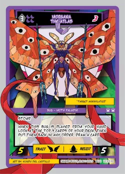 Morgana the Atlas (Alt Art) 「TBISE·113/110」「EN」 (Alternate Art)
