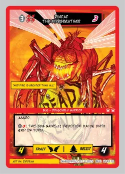 Rinfaf the Firebreather (Alt Art) 「TBISE·114/110」「EN」 (Alternate Art)