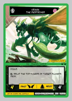 Urama the Destroyer (Alt Art) 「TBISE·116/110」「EN」 (Alternate Art)
