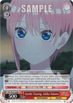 Gentle Teasing, Ichika Nakano 「5HY/W101-E067」「EN」