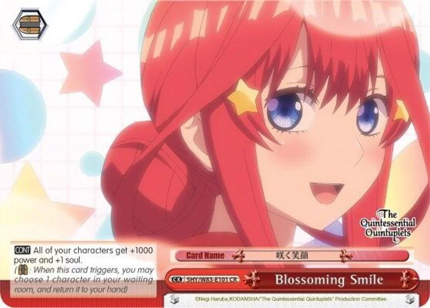 Blossoming Smile 「5HY/W83-E101」「EN」