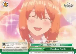 Carefree Smile #5HY/W83-E060 · Weiss Schwarz
