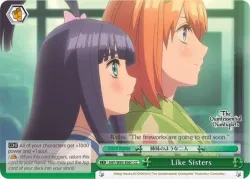 Like Sisters #5HY/W83-E061 · Weiss Schwarz
