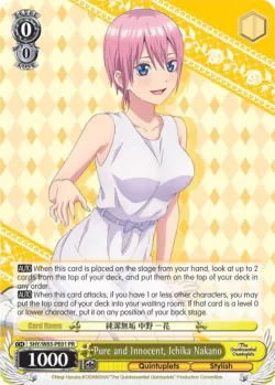 Pure and Innocent, Ichika Nakano #5HY/W83-PE01 · Weiss Schwarz
