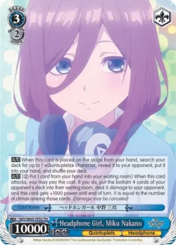 Headphone Girl, Miku Nakano 「5HY/W83-TE52」「EN」