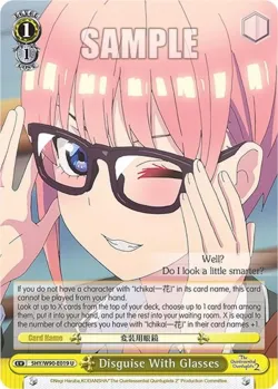 Disguise With Glasses #5HY/W90-E019 · Weiss Schwarz