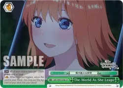 The World As She Leaps #5HY/W90-E046 · Weiss Schwarz