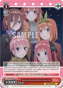 Wintry Sky, Ichika & Nino & Miku & Yotsuba & Itsuki 「5HY/W90-PE01」「EN」