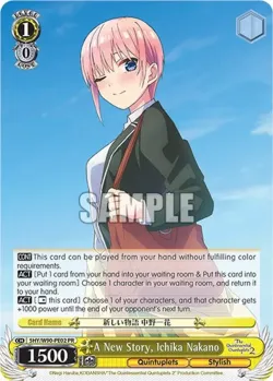 A New Story, Ichika Nakano 「5HY/W90-PE02」「EN」