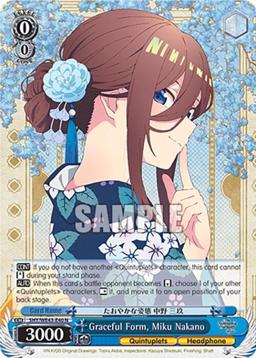Graceful Form, Miku Nakano 「5HY/WE43-E40」「EN」