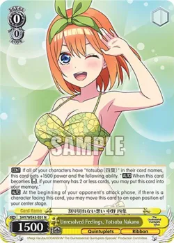 Unresolved Feelings, Yotsuba Nakano 「5HY/WE43-E01」「EN」