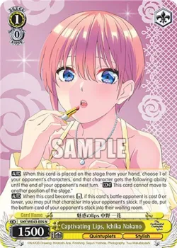 Captivating Lips, Ichika Nakano 「5HY/WE43-E05」「EN」