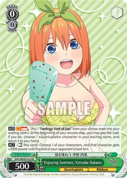 Enjoying Summer, Yotsuba Nakano 「5HY/WE43-E10」「EN」