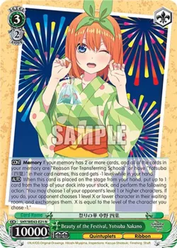 Beauty of the Festival, Yotsuba Nakano 「5HY/WE43-E21」「EN」