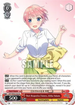 Their Respective Futures, Ichika Nakano 「5HY/WE43-E22」「EN」