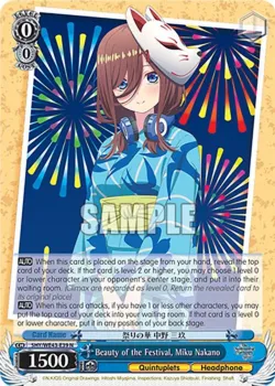 Beauty of the Festival, Miku Nakano 「5HY/WE43-E39」「EN」