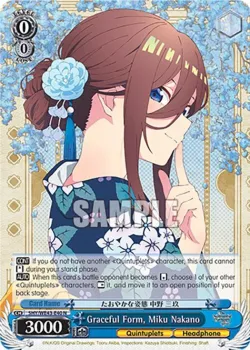 Graceful Form, Miku Nakano 「5HY/WE43-E40」「EN」
