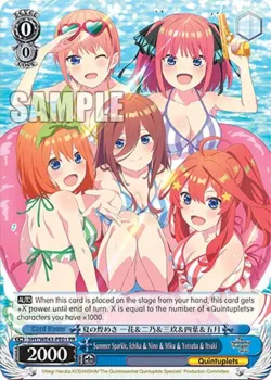 Summer Sparkle, Ichika & Nino & Miku & Yotsuba & Itsuki 「5HY/WE43-PE01」「EN」