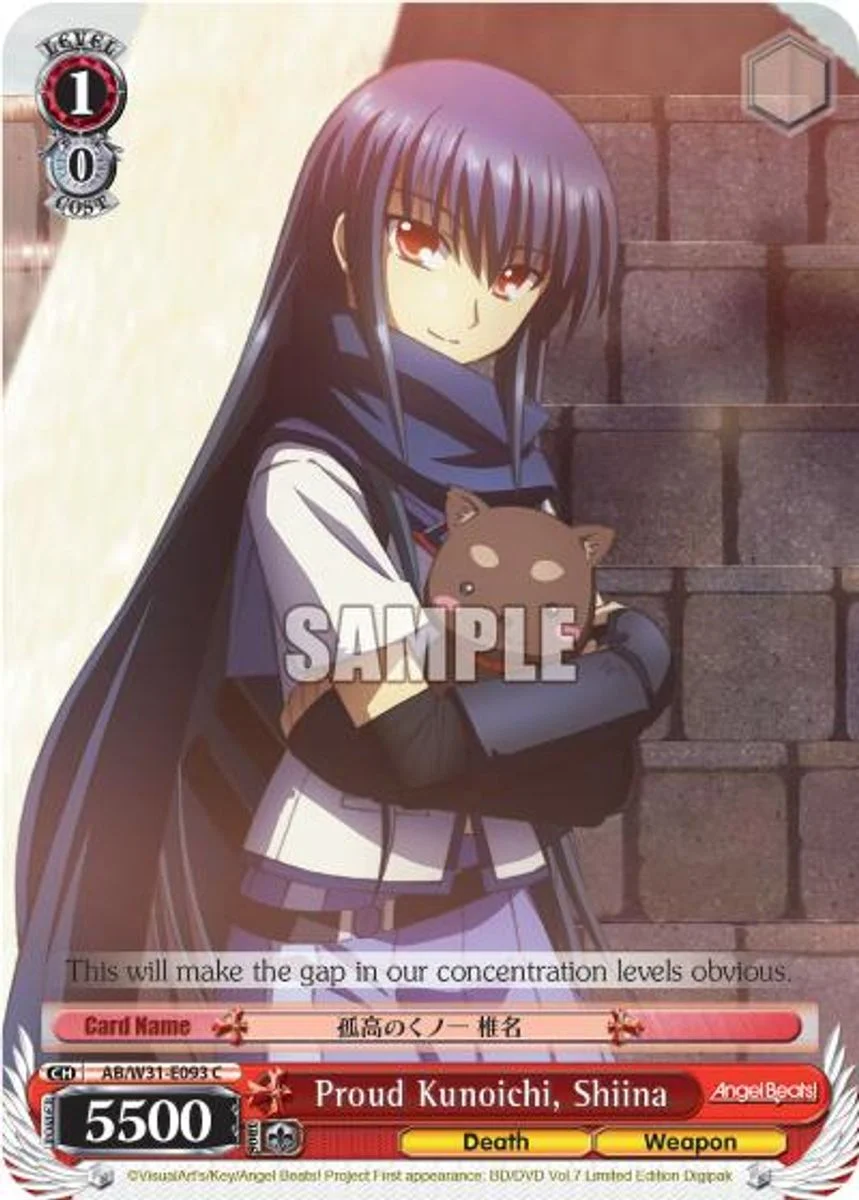 Proud Kunoichi, Shiina 「AB/W31-E093」「EN」