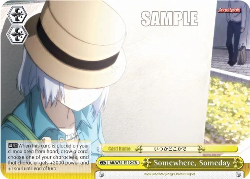 Somewhere, Someday 「AB/W31-E112」「EN」