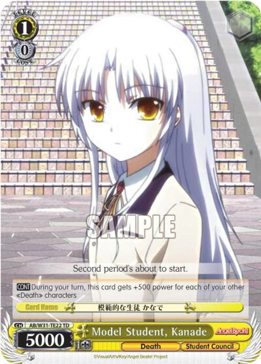 Model Student, Kanade 「AB/W31-TE22」「EN」