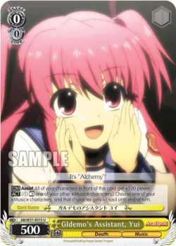 Gldemo's Assistant, Yui #AB/W31-E015 · Weiss Schwarz