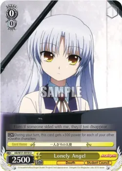 Lonely Angel #AB/W31-E018 · Weiss Schwarz