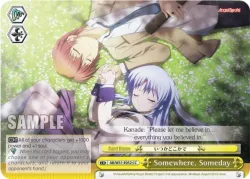 Somewhere, Someday #AB/W31-E052 · Weiss Schwarz